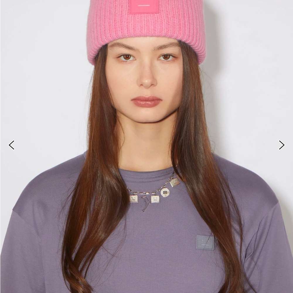 Acne Pansy Knit Hat
